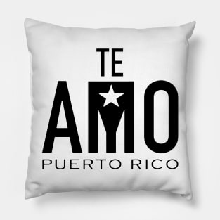 Te Amo Puerto Rico Pillow