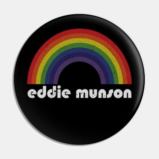 Eddie Munson Vintage Retro Gift Limited Edition Pin