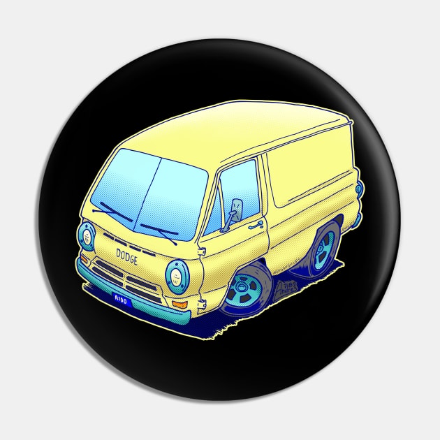 Classic Dodge A100 van just car Pin by Andres7B9