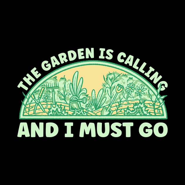 The Garden Is Calling by TK Store