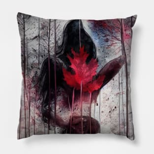 Vida in autumn Pillow