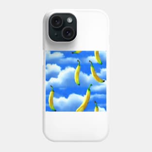 Flying Yellow Bananas are Everywhere! Phone Case