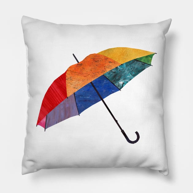 umbrella Pillow by Babban Gaelg