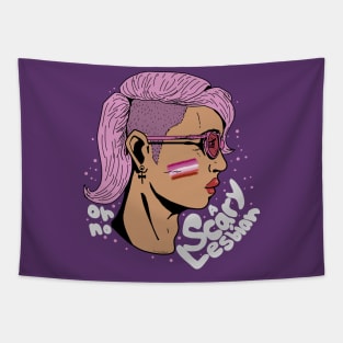 "Scary" Lesbian Tapestry