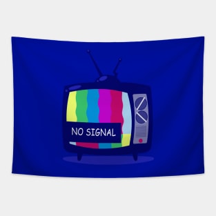 NO SIGNAL TV Tapestry