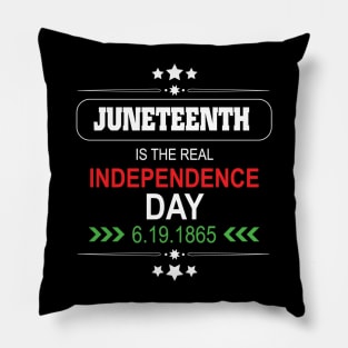 Juneteenth, Independence Day, Black History, Freedom Day, 1865 Pillow