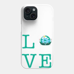 I love Earth day Phone Case