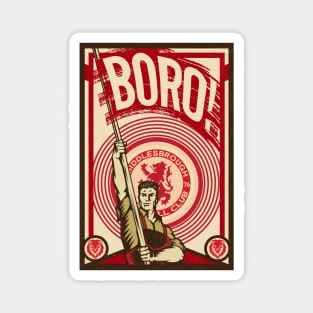 Middlesbrough The Boro Design Magnet