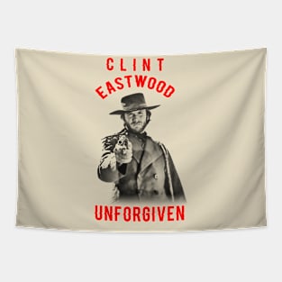 clint eastwood visual art Tapestry