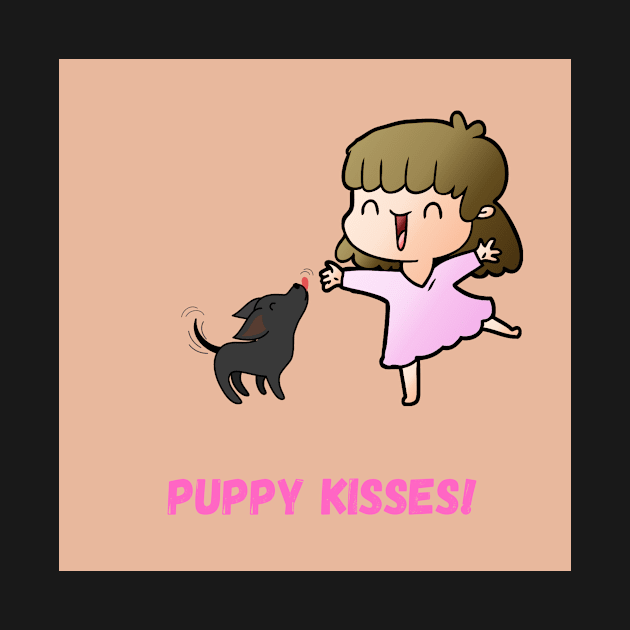 Puppy Kisses by The Real Wil's store