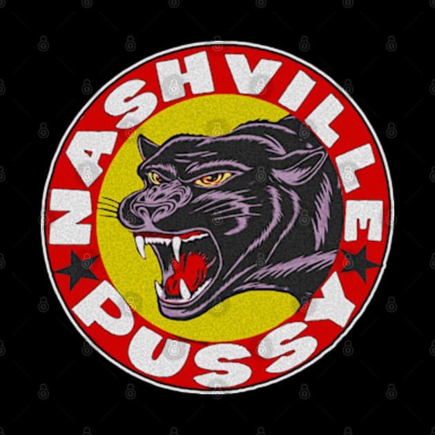 Nashville Pussy - Panther logo by CosmicAngerDesign