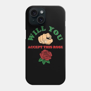 Will you accept this rose, The bachelor, bachelor, rose, bachelorette, chris harrison, bachelor in paradise, the bachelorette, abc, reality tv, funny, love, tv, hannah, bachelor nation, bip, beast, Phone Case