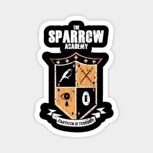 UMBRELLA ACADEMY 3: SPARROW ACADEMY (BLACK & GRUNGE) Magnet