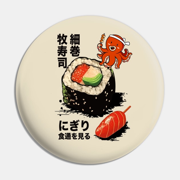 Sushi lover Japanese street food Pin by Delicious Art