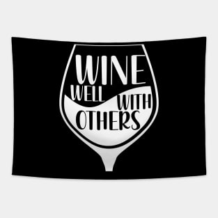 Wines Well With Others Tapestry