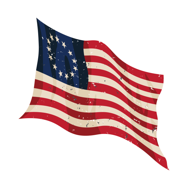 Waving Betsy Ross Flag by hobrath