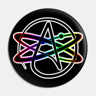 Atheist LGBTQIA+ Pin