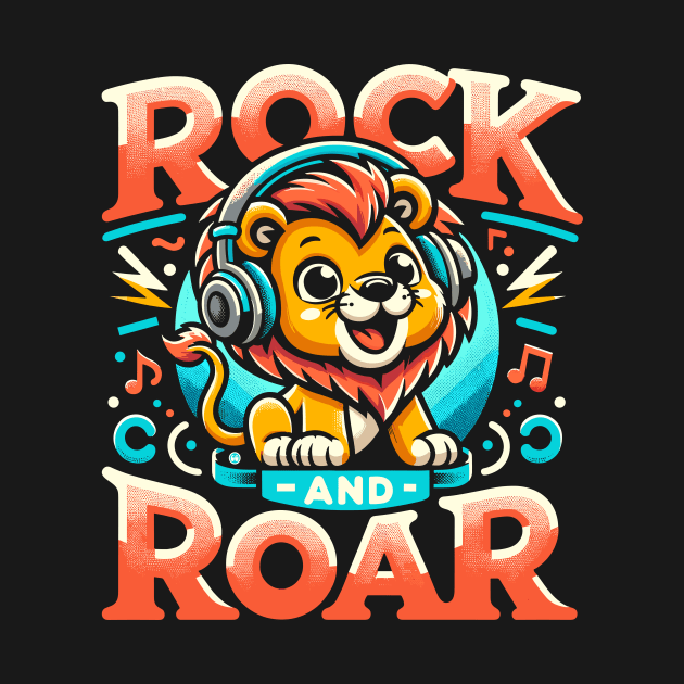 Rock And Roar Music Lover by Cosmo Gazoo