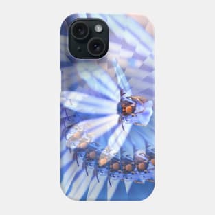 Blue Hornet / Swiss Artwork Photography Phone Case