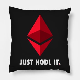 Just Hodl It : Ethereum Pillow