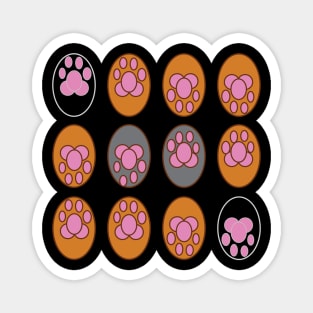 Paw-pa-dots Magnet