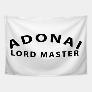 Adonai Lord Master Inspirational Christian Tapestry