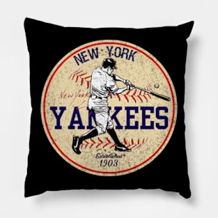 Old Style New York Yankees - Vintage Pillow