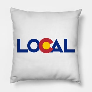 Colorado Local State Flag // Colorado Girl // I Love Colorado Pillow