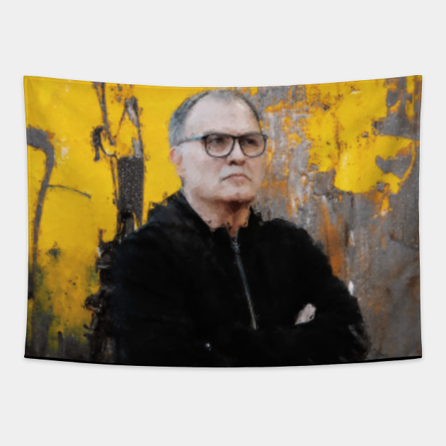 Painting Bielsa Marcelo Bielsa Tapestry Teepublic