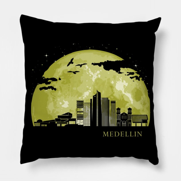 Medellin Pillow by Nerd_art