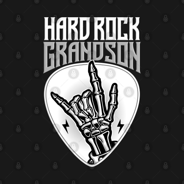 Disover Hard Rock Grandson Rock Hand Sign - Rock - T-Shirt