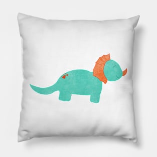 Triceratops Pillow