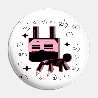 RabbitZaa #007 Lady Ninja Pin