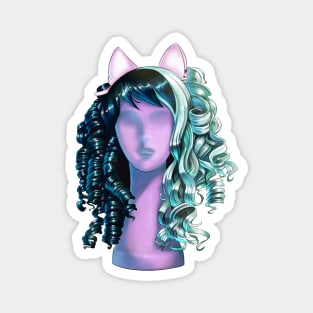 Tabby Wig Magnet