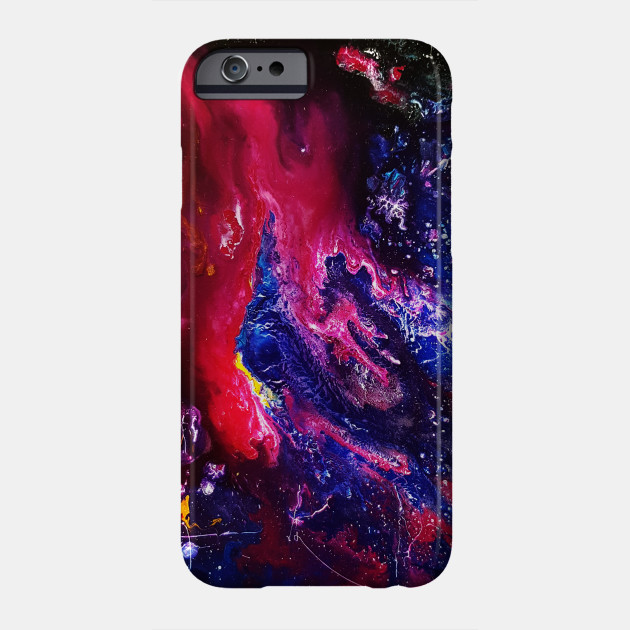 Galaxy Acrylic Painting Part 2 Galaxy Phone Case Teepublic