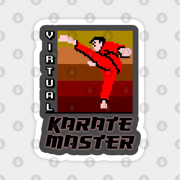 Virtual Karate Master Magnet by arcadeheroes