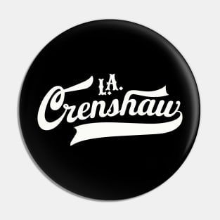 Los Angeles Crenshaw classic - Crenshaw LA - L.A. Crenshaw Logo Pin