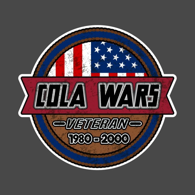 Cola wars veteran fun design by BL Tees