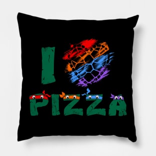 Pizza Lover Ninjas Pillow