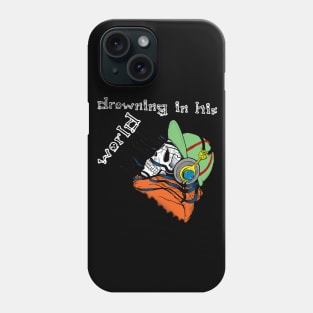 drown in music Phone Case