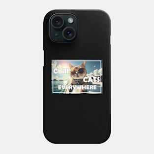 Chill Cats Everywhere Phone Case