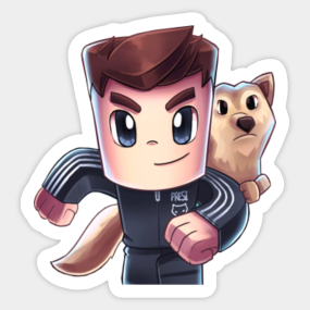 Roblox Stickers Teepublic Uk - presi and wolfsi t shirt sticker