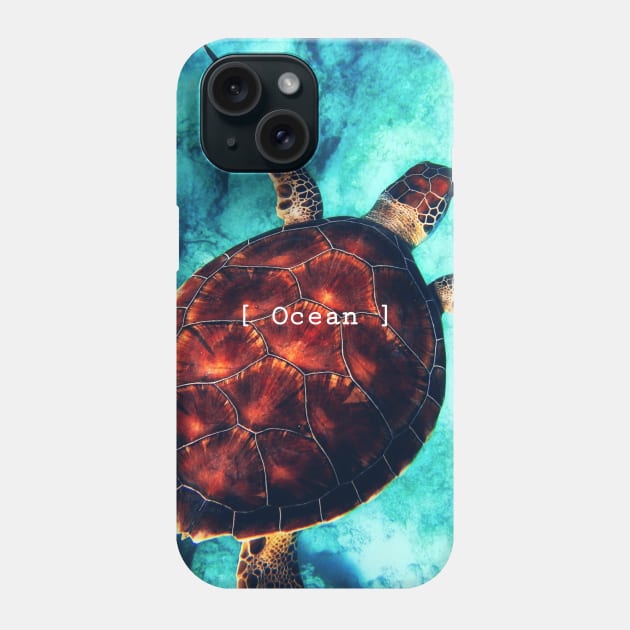 turtle Ocean photography Phone Case by theartzone
