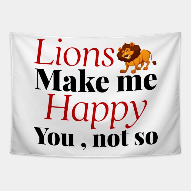 lionslions Tapestry by Design stars 5