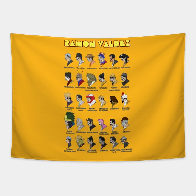 Don Ramon Valdez Tapestry by Leo Carneiro