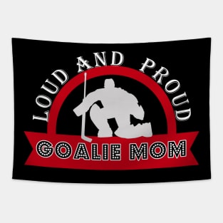 Hockey Goalie Moms Are Loud and Proud Tapestry