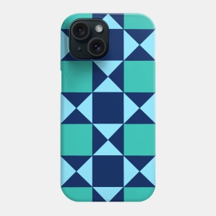 Kings Crown Patchwork Pattern Phone Case