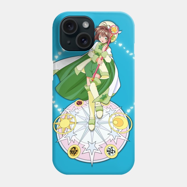 Card Captor Sakura - Sakura Phone Case by Nykos