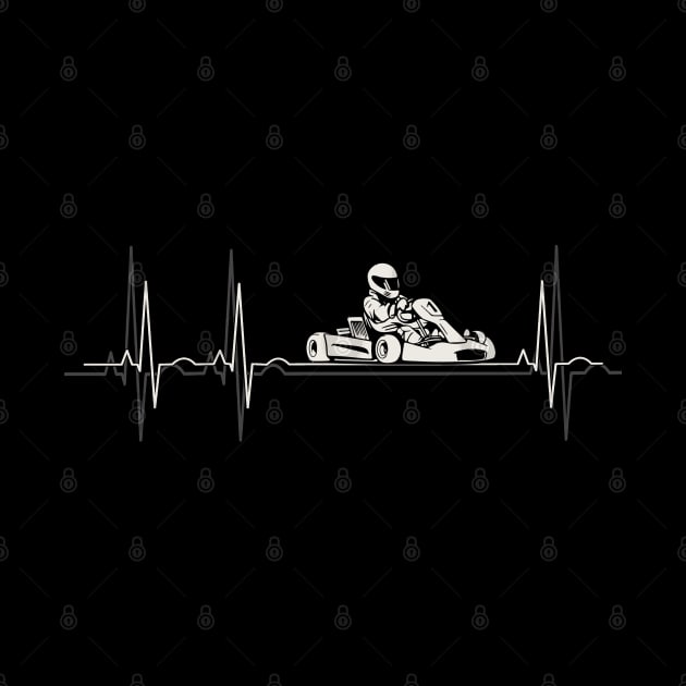 Heartbeat Kart - I Love Go Kart Racing by Jose Luiz Filho