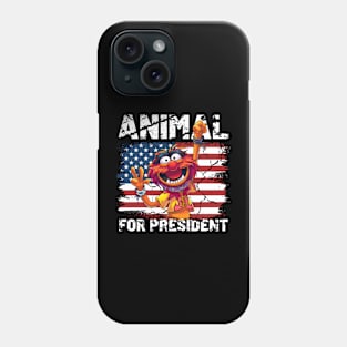 Muppets Animal 24 For President Phone Case